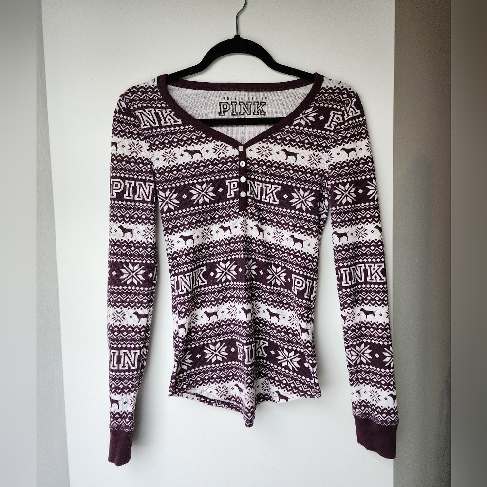 Pink sleep shirt